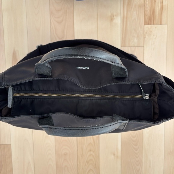 Matt & Nat Black Nylon Tote Bag - Picture 6 of 13